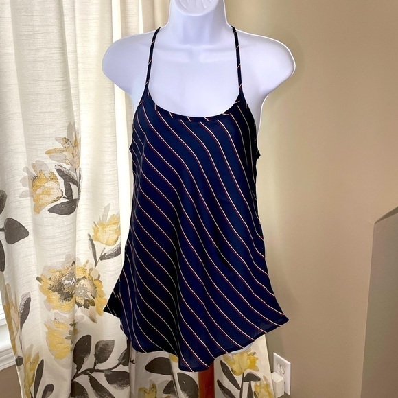 Nwt The Limited Striped Racerback Camisole Size Medium - Picture 1 of 4